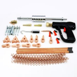 86 Pcs OT Pad Dent Puller Kit Car Body Repair Tools Spot Welding Electrodes Spotter Welder Gun Removing Spoter Kit